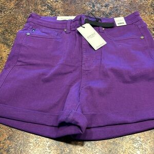 Judy Blue garment dyed shorts